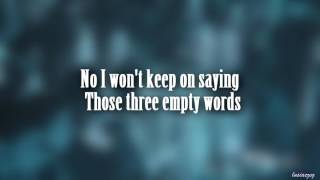 Shawn Mendes - Three Empty Words (Lyrics)
