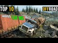 Top 10 Open World Offroad Games For Android 2023 | Best Offroad Games