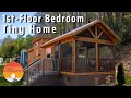 Solo Woman's Tiny House with Main Floor Bedroom - her best life at 60!