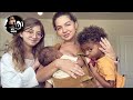 Mom feeds - mom breastfeeding video baby comfort breastfeeding mom