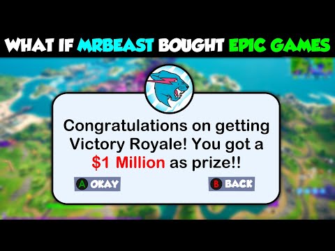What if Mrbeast Bought Epic Games in Real Life