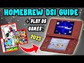 How to Homebrew DSi + Play Downloaded DS Games! (2023 Guide)