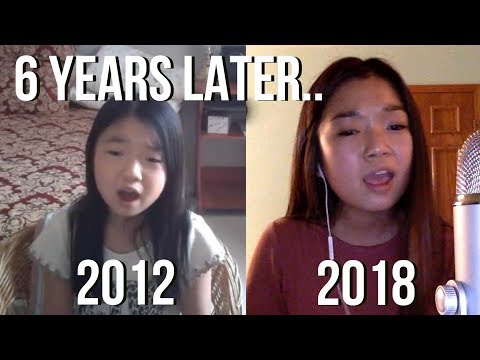 singing the same song 6 years later 