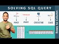 Solving SQL Query | Rows to Column in SQL