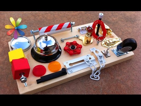 Busyboard сделать своими руками для детей