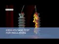 High-Voltage Test for Insulators