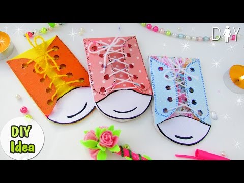 Как сделать блокнот кеды Как сделать блокнот кеды