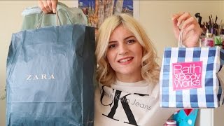 ALIŞVERİŞ | Calvin Klein, Zara, Bershka, Pull and Bear, Bath and Body Works