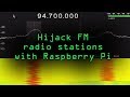 Hijack FM Radio Stations with a Raspberry Pi [Tutorial]
