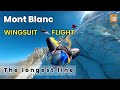 Soul Flyers | Mont-Blanc Wingsuit Flight - The Longest Line