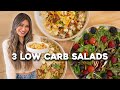 3 Easy Low Carb Salad Ideas for Weight Loss!
