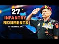 27 Infantry Regiments of Indian Army