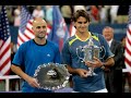 Roger Federer vs Andre Agassi - US Open 2005 Final: Highlights