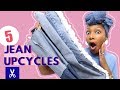 5 Ways to Take in or Make Jeans Skinny | Really Cool Denim DIY Upcycles