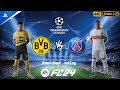 FC 24 - Dortmund vs. PSG | Champions League 23/24 Semi-final 1st Leg | PS5 [4K 60FPS]