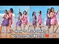 How to pose Idea with Bestie / Sister ❤️ | BeingNavi #Shorts