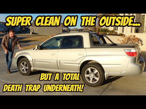 Here s why you should NEVER EVER Buy a Cheap Subaru total mechanical rust DISASTERS Baja XT Turbo