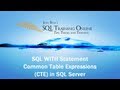 SQL With - How to Use the With (CTE) Statement in SQL Server - Quick Tips Ep35