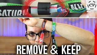 How To Safely Remove A Festival Wristband (2017)