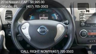 2014 Nissan LEAF 4dr Hatchback S for sale in Orlando, FL 328