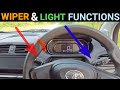 Wiper and Light Controls & Their Proper Use