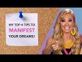 My Top 4 Tips to Manifesting Your God Given Dreams! | How Vision Boards can change your life
