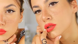 SAHTE ÇİL MAKYAJIM |DOĞAL ÇİL NASIL YAPILIR ?