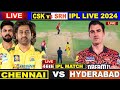 Live: CSK Vs SRH, Match 46, Chennai | IPL Live Scores & Commentary | CSK vs SRH | Last 5 Overs