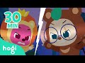 [ALL] King of All Animals + More｜Songs for Kids｜Magic Adventure｜Full Episodes｜Pinkfong & Hogi