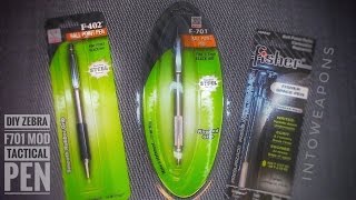Zebra F701 & F402 Tactical Space Pen Mod How-to