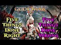 God of War - 5 Things It Did Right, And 5 It Did Wrong