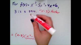 Write a polynomial function with given zeros 1 2 3