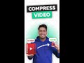 🗜️ How To Compress Video Without Losing Quality🗜️