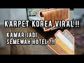 Unboxing Karpet Lantai Vinyl & Wall Border List || Extreme Room Makeover (Eps 3)