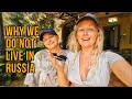 Russian village LIFE and PEOPLE - Arambol Goa 2024 🇮🇳