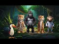 Animals of the world - Learn Jungle Animals names and habits for kids | Gorilla, Tiger,, Toucan,