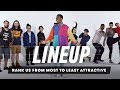 Rank Me from Least Attractive to Most Attractive | Lineup | Cut