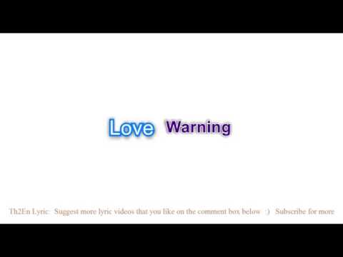 Download Love warning lyrics free