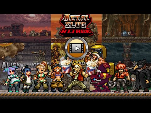 Donald Morden becomes a loli waifu in every Metal Slug game - VidoEmo