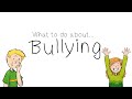 What to do about... Bullying! - SEL Sketches