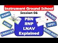 Free Instrument Training 06: PBN, RNP, LNAV, VNAV, VOR Explained
