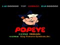 Popeye Arcade Playthrough