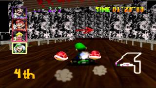 Mario Kart 64 High Resolution Texture Pack Gameplay 1080p