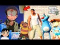 GTA5: Evil Nobita Kidnapped Franklin, Suneo,Shizuka,Kicko Play Mystery Ramp With Jack & Doraemon
