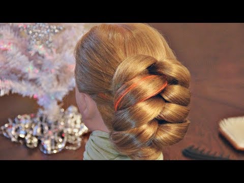 Свадебная причёска на резинках Свадебная причёска на резинках