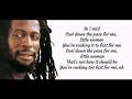 Gregory Isaacs - Cool down the pace Lyrics