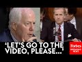 JUST IN: John Cornyn Plays Past Video Of Biden And Clarence Thomas He Says Is A 'Searing' Memory
