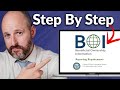 How To File The BOI Report With FINCEN Correctly!