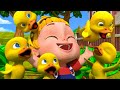 Five Little Ducks Play Outside Song | Finger Family Song | +More Kids Songs & Nursery Rhymes