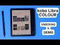 Color E-Reader and Stylus - Kobo Libra Colour Unboxing & Hands-On
